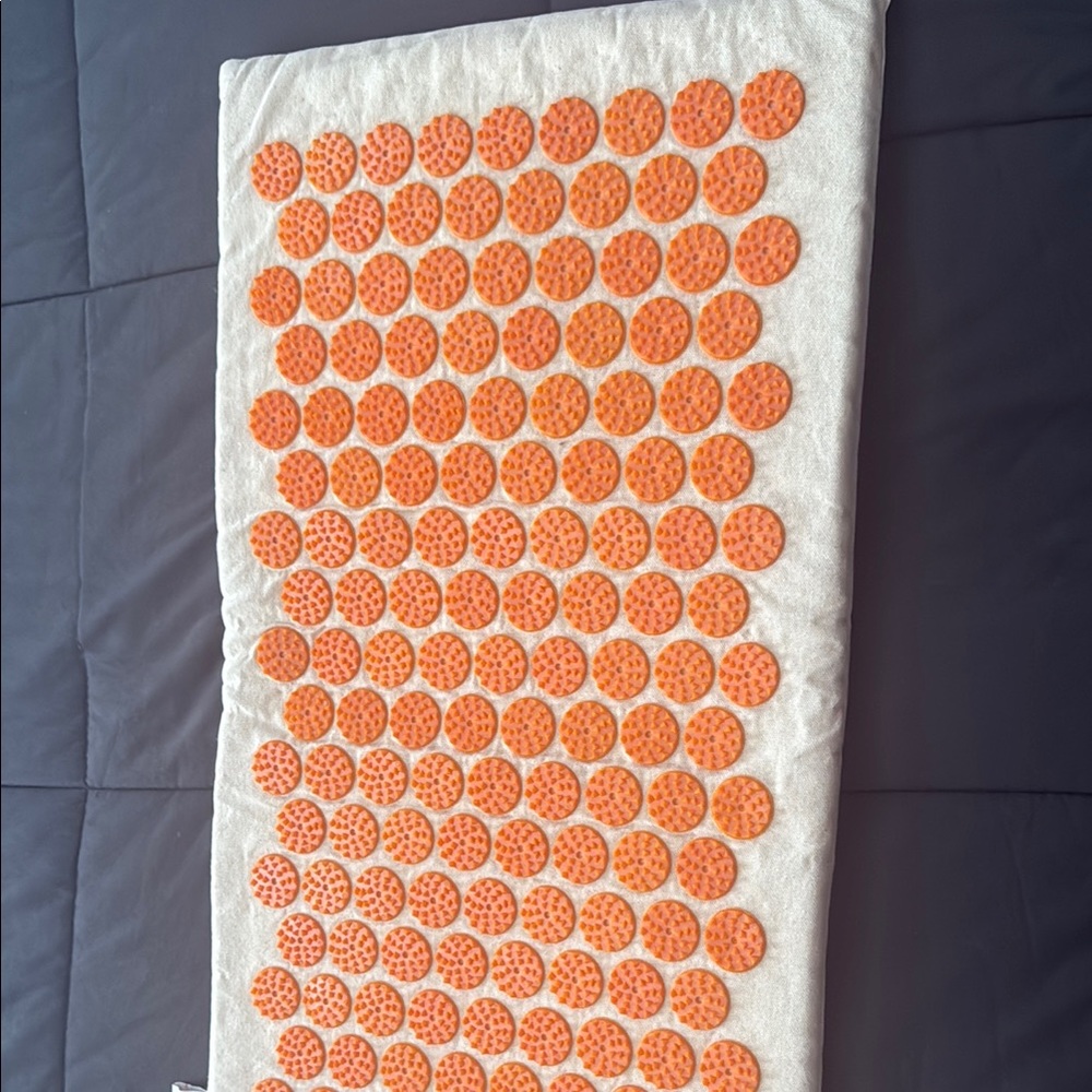 Orange and White Acupressure Tool for Bath & Body New
